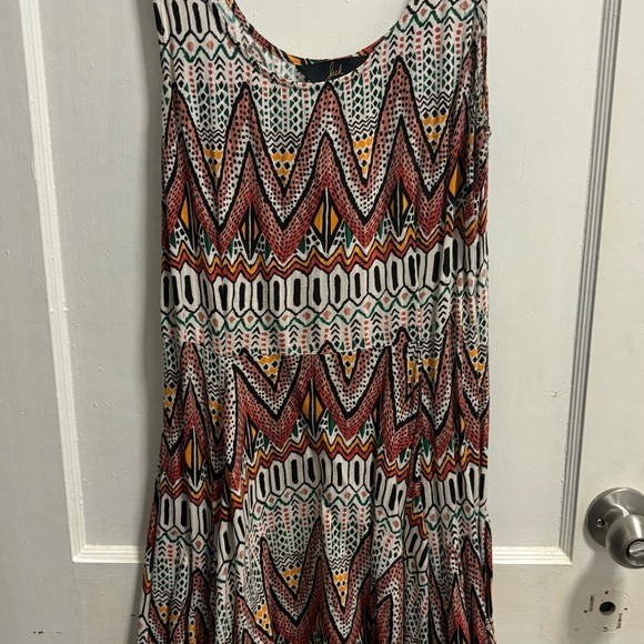 Cute summer dress with funky boho pattern - Picture 3 of 3
